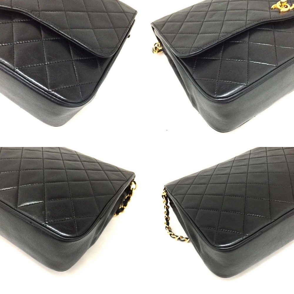 100% Auth CHANEL Quilted Matelasse CC Lambskin Bag - Picture 6 of 8